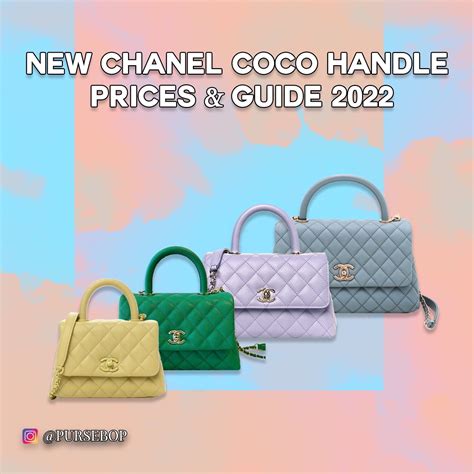 tas chanel coco handle|Chanel coco handle prices.